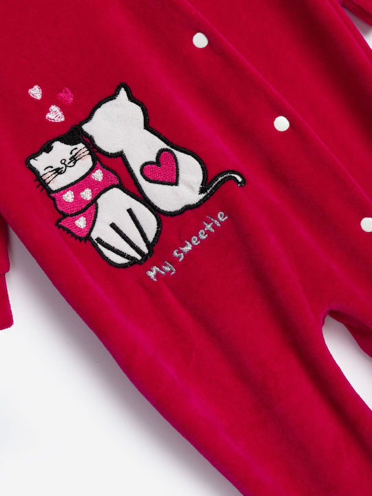 Funky Baby-Strampler Fuchsie Funky Baby-Strampler Fuchsie