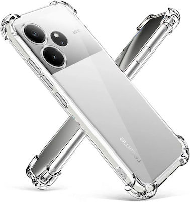 Techsuit Shockproof Clear Back Cover Σιλικόνης Διάφανο (Realme GT 6, Realme GT 6T)