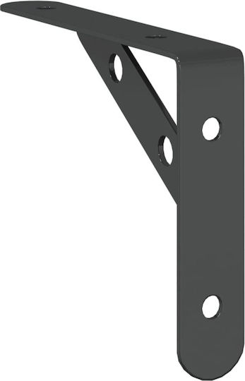 vidaXL Heavy-Duty Stainless Steel Shelf Brackets Silver 15x25mm 4pcs 30301