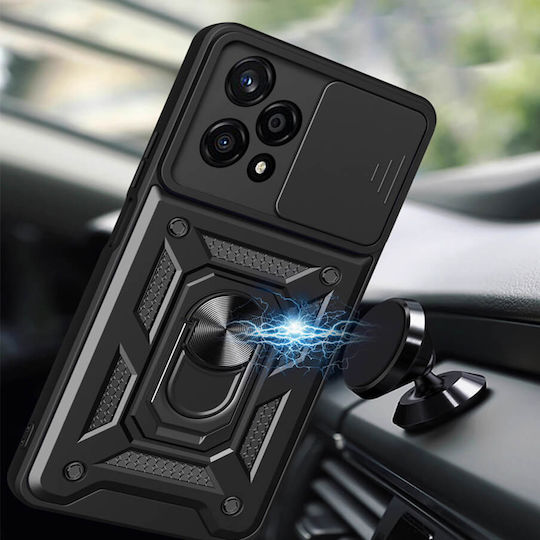 Techsuit Camshield Задна корица Пластмаса / Силикон Зелен (Honor 200 Pro)