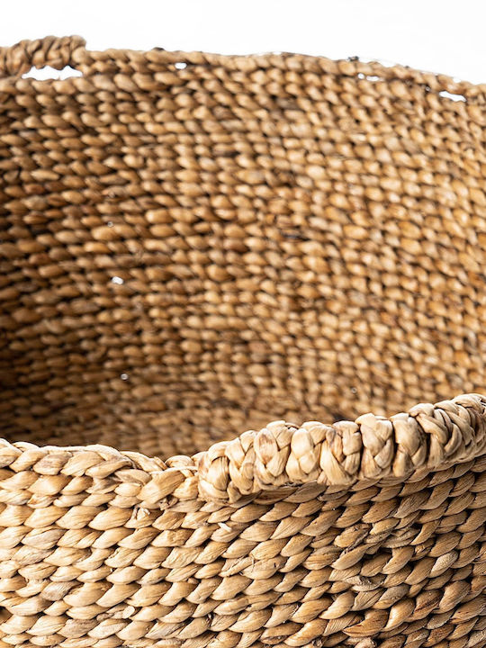 Decorative Basket Wicker with Handles Beige S Line