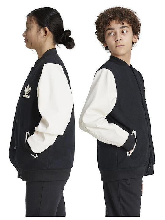 Kids' Sports Jacket Black Vrct