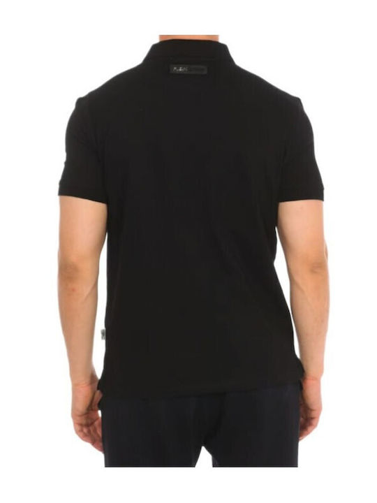 Plein Sport Herren Shirt Polo Schwarz