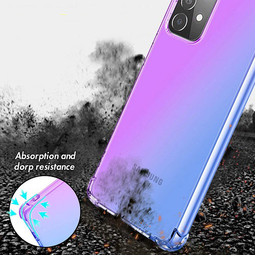 Antishock Back Cover Σιλικόνης Διάφανο (Galaxy A72)