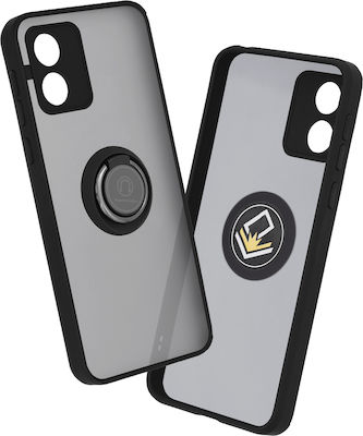 Techsuit Glinth Back Cover Black (Moto E13)