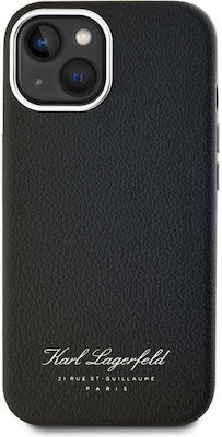 Karl Lagerfeld Back Cover Black (iPhone 14)