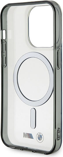 BMW Silver Ring Magsafe Back Cover Silicone Silver (iPhone 14 Pro)