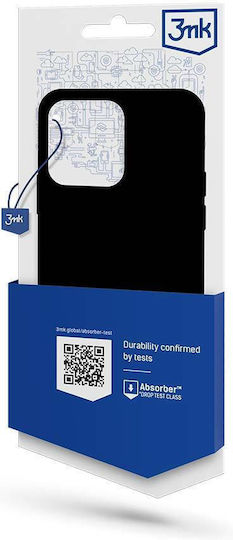 3MK Matt Back Cover Silicone 1.2mm Black (Galaxy S23)