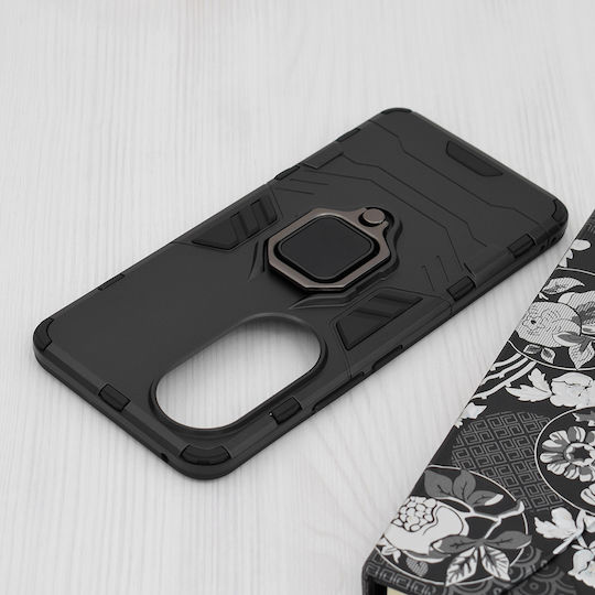 Techsuit Shield Back Cover Silicon 0.6mm Negru (Honor 90 Silicon Shield - negru)