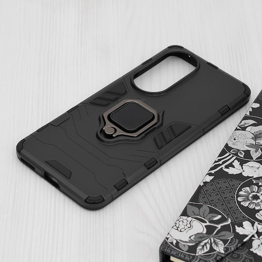 Techsuit Shield Back Cover Silicon 0.6mm Negru (Honor 90 Silicon Shield - negru)