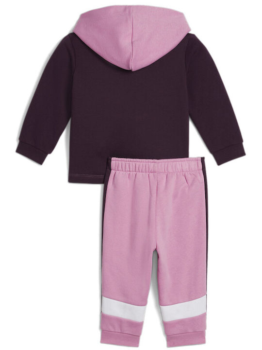 PUMA Minicats Rosa Μωβ Kinder Trainingsanzüge