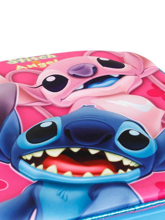 Karactermania 3D Schulranzen Rucksack Kindergarten Rosa mit Flaschenhalter