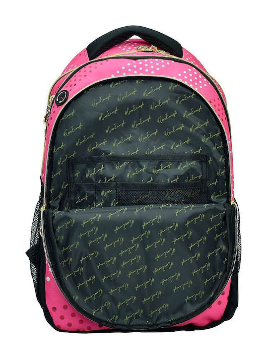 Hallmark Dots Schulranzen Rucksack Grundschule Mehrfarbig mit Flaschenhalter 30Liter