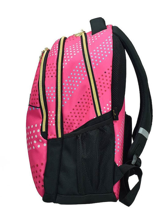 Hallmark Dots Schulranzen Rucksack Grundschule Mehrfarbig mit Flaschenhalter 30Liter