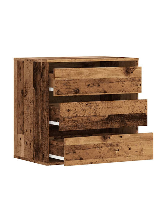 Drawers Storage Wooden L60xW41xH58cm