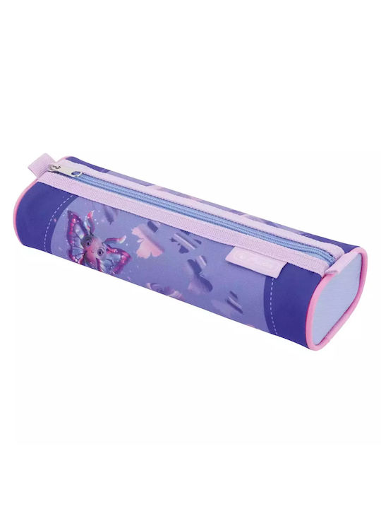 Herlitz Loop Plus Ghiozdan Scoala de Spate Scoala Primară Lila cu Husă pentru Sticlă de Apă 16 Litri