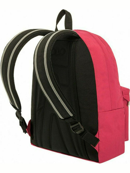 Polo Original Scarf School Bag Backpack in Fuchsia color 23lt 2021