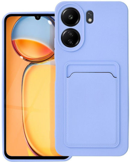 Back Cover Σιλικόνης Μωβ (Redmi 13C)