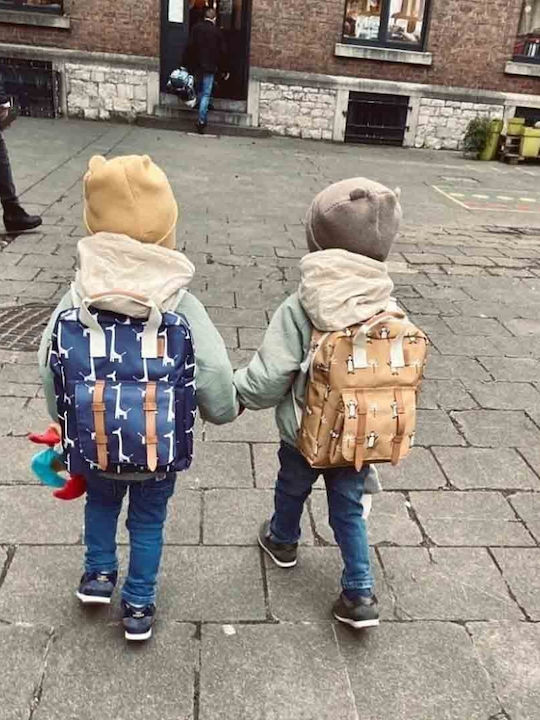 Fresk School Bag Backpack Kindergarten Woods Sprouce Yellow