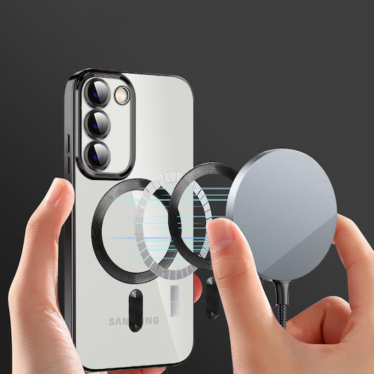 Techsuit Umschlag Rückseite Silikon Silber (Galaxy S21 FE 5G)