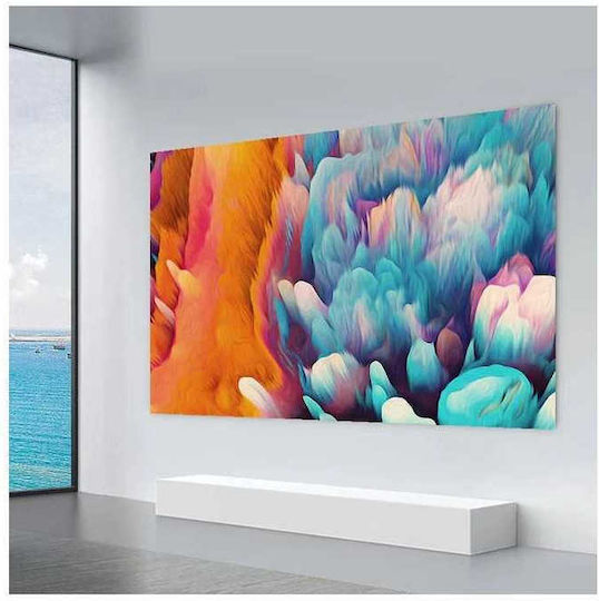 Wanbo Wand-Bildschirmprojektor mit Bildlogo 16:9 221x125cm / 100"