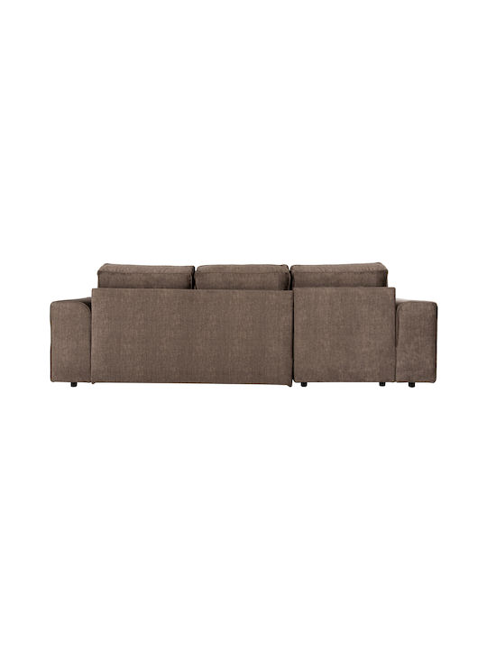 Nacho Ecksofa mit Linker Ecke Braune 270x163x88cm
