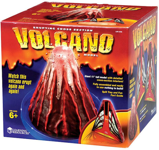 Learning Resources Model Of Volcanic Eruption Lernspiel Experimente für 6+ Jahre Jahre