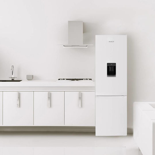 Muhler Fridge-Freezer 260lt H180xW55xD56cm White SC-180DWE