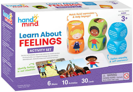 Hand2Mind Learn Everything About Emotions Образователна Игра Образователни за 3+ години Години