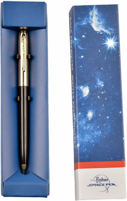 Pix Fisher Space Pen Cap-o-matic Cap Brass Negru 775g-b Într-o cutie cadou