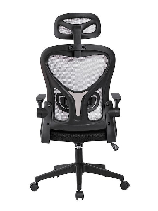 Woodwell Bf3050 Office Chair With Recline And Adjustable Arms Black / Grey