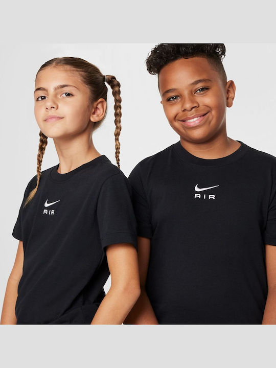 Kinder-T-Shirt Schwarz AIR