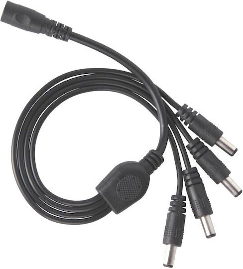 Ez-dcsp4 1xdc Female 4xdc Male Cable 5.5*2.1mm 40cm