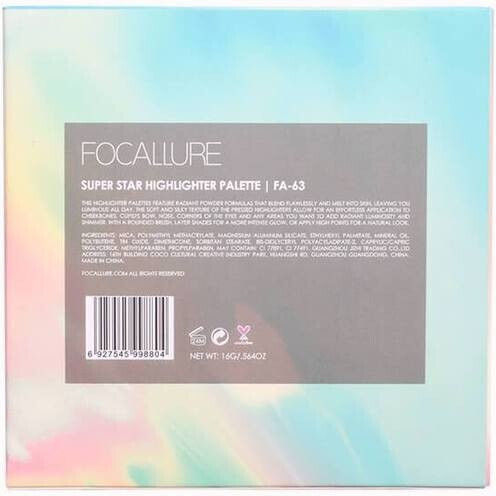 Paleta de pudră iluminatoare Focallure Star