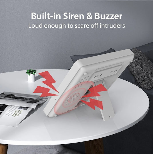 Staniot Wireless Alarm System with 2 Motion Detectors , 5 Door Sensors and 2 Remotes (Wi-Fi)