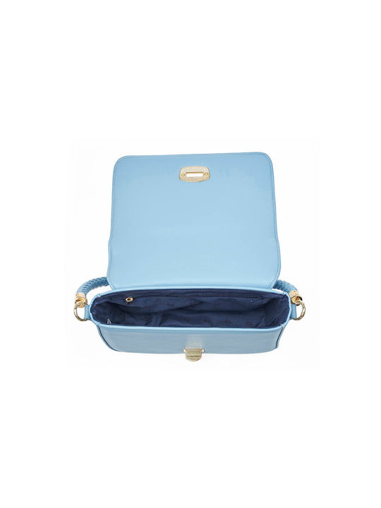 Verde Women's Bag Shoulder Light Blue