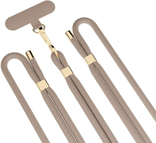 3MK Nackenriemen für Handys Braun
