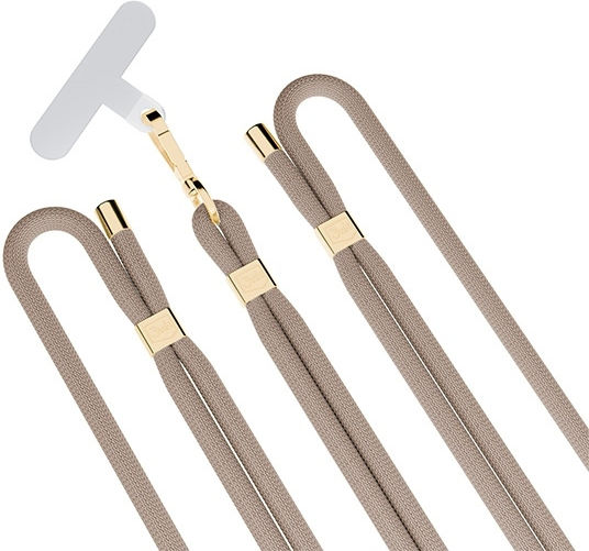 3MK Nackenriemen für Handys Braun