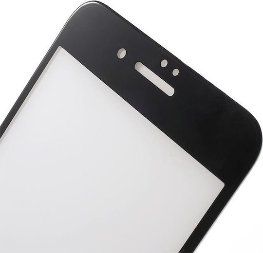 Prio Glass Vollflächig gehärtetes Glas Schwarz (iPhone 8 Plus / 7 Plus)
