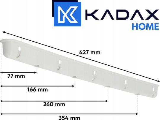 Kadax Πτυσσόμενη Απλώστρα Βιδωτή Kadax Πτυσσόμενη Απλώστρα Βιδωτή