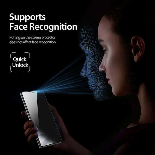 Dux Ducis Privacy Full Face Tempered Glass Μαύρο (Galaxy S24 Ultra)
