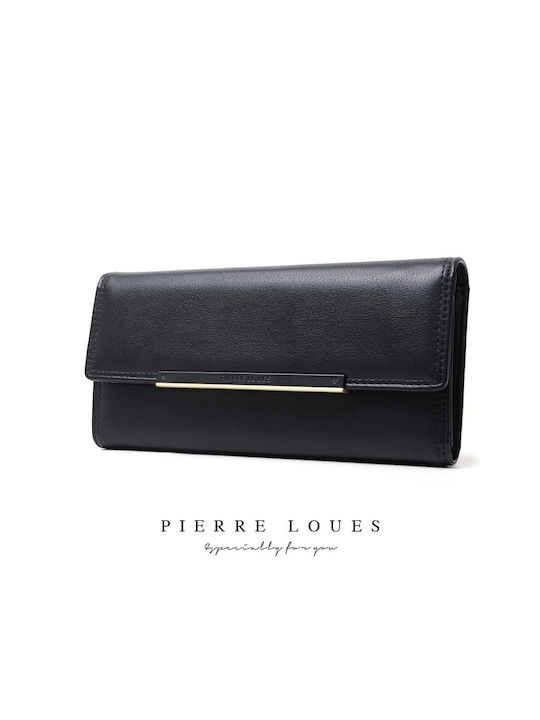 Pierre Loues Small Women's Wallet Cards Black