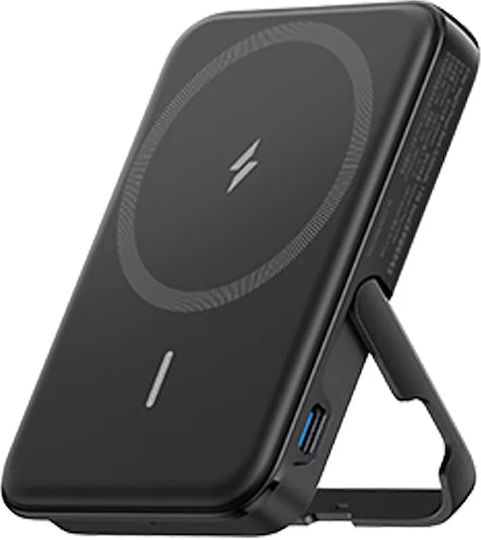 Anker PowerCore MagGo 322 MagSafe 5000mAh με Θύρα USB-C Μαύρο