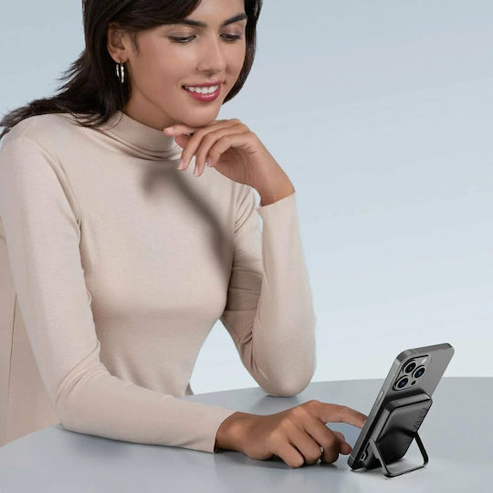 Anker PowerCore MagGo 322 MagSafe 5000mAh με Θύρα USB-C Μαύρο