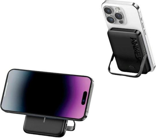 Anker PowerCore MagGo 322 MagSafe 5000mAh με Θύρα USB-C Μαύρο