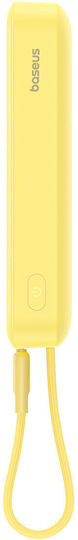 Baseus Mini MagSafe Power Bank 10000mAh 20W Power Delivery Κίτρινο