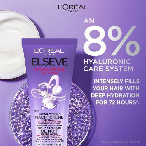 L'Oreal Paris Elseve Hyaluron Plump Μάσκα Μαλλιών για Ενυδάτωση με Υαλουρονικό Οξύ 200ml