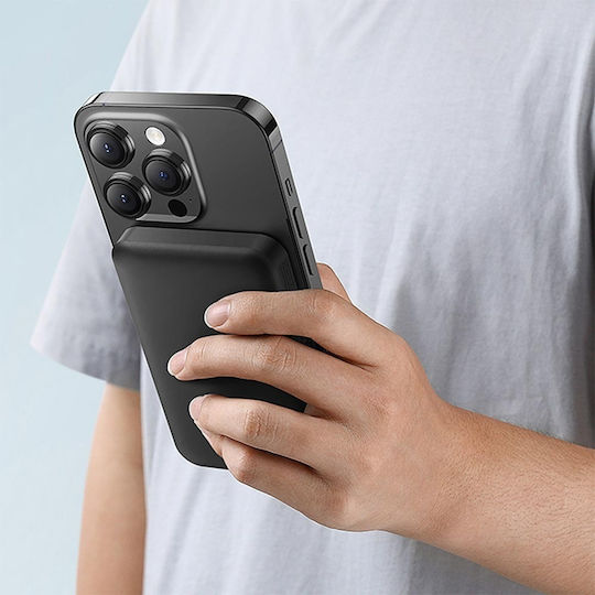 Baseus Mini Power Bank 5000mAh 20W με Θύρα USB-C Μαύρο