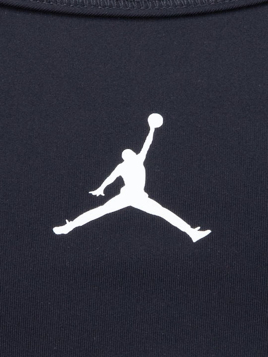 Jordan Παιδικό Μπουστάκι Dri-Fit Μαύρο