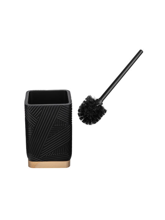Kadax Ceramic Toilet Brush Black